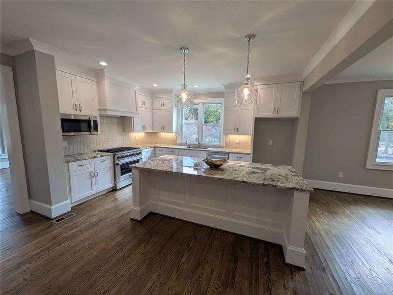 Furnished interior view inside a new home in , Covington (Image 8).