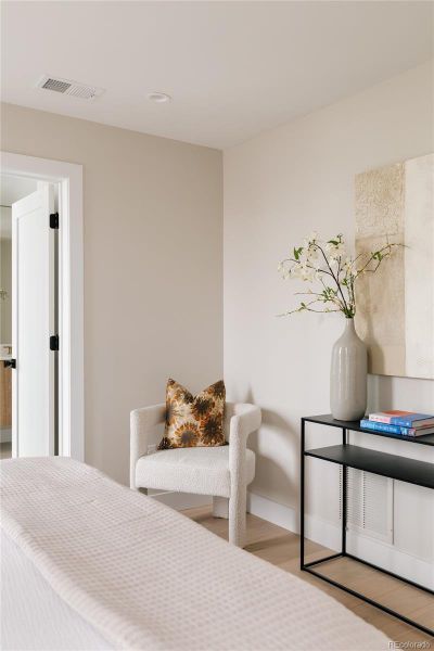 Furnished interior view inside a new home in , Denver (Image 38).