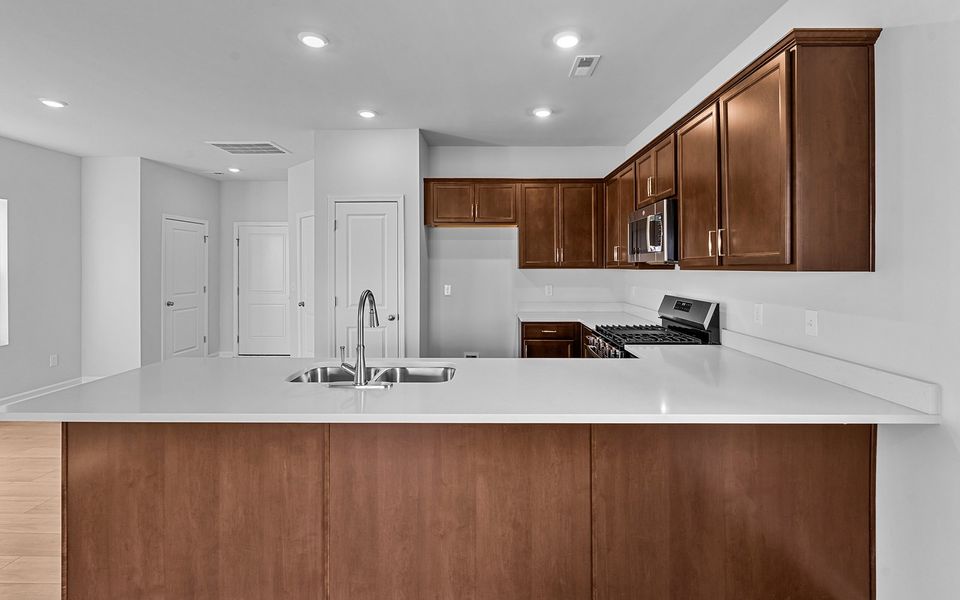 Furnished interior view inside a new home in Hanes Lake, Winston-Salem (Image 9).