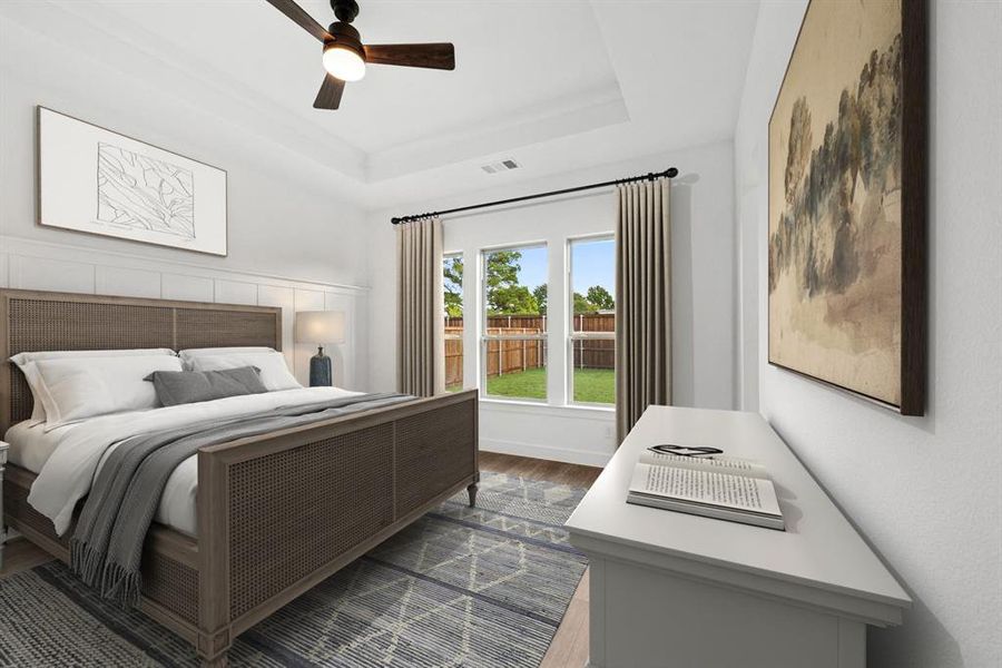 Furnished interior view inside a new home in Sterling Greene, Arlington (Image 8). Furnished interior view inside a new home in Sterling Greene, Arlington (Image 8).