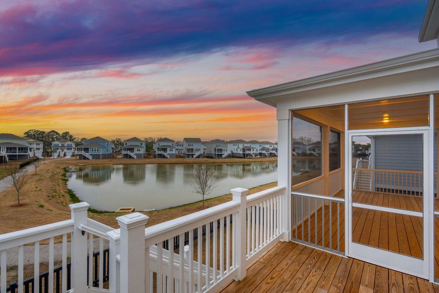 Exterior details and patio area of a home in Liberty Hill Farm, Mount Pleasant (Image 35).