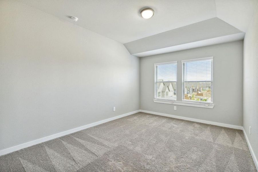 Bedroom in the Henley home plan by Trophy Signature Homes – REPRESENTATIVE PHOTO Bedroom in the Henley home plan by Trophy Signature Homes – REPRESENTATIVE PHOTO