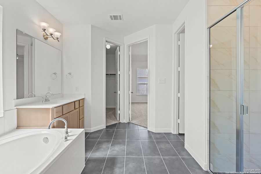 Furnished interior view inside a new home in Megan's Landing 50', Castroville (Image 8). Furnished interior view inside a new home in Megan's Landing 50', Castroville (Image 8).