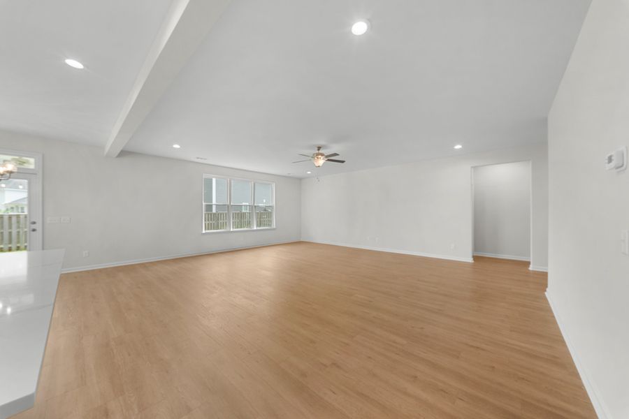 Representative unfurnished interior of a home built from the The Madison by Smith Family Homes in Camden Crossing, Savannah (Image 19).