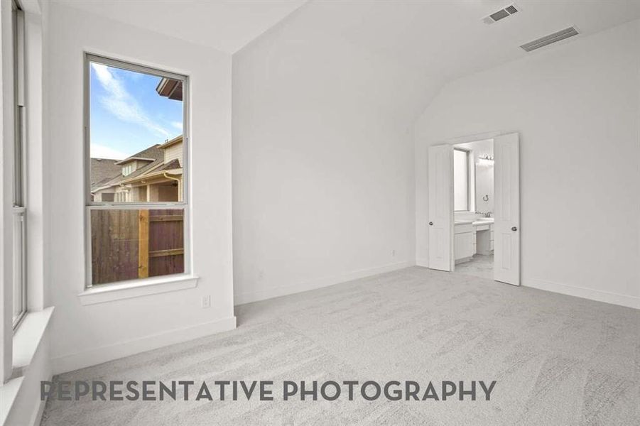 Spacious, unfurnished interior of a new home in Furst Ranch, Flower Mound (Image 12). Spacious, unfurnished interior of a new home in Furst Ranch, Flower Mound (Image 12).