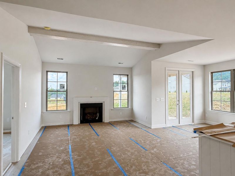In-progress construction of a new home in Timberlee, Ooltewah, TN (Image 3).