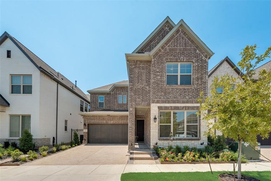 Front exterior of a new home in , Arlington, TX, highlighting curb appeal (Image 19).