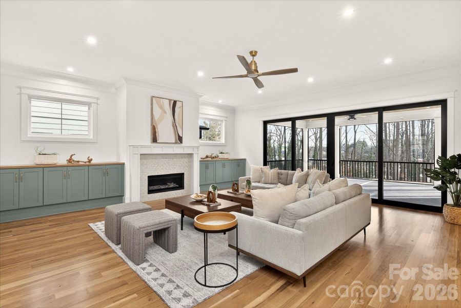 Huge family room Huge family room