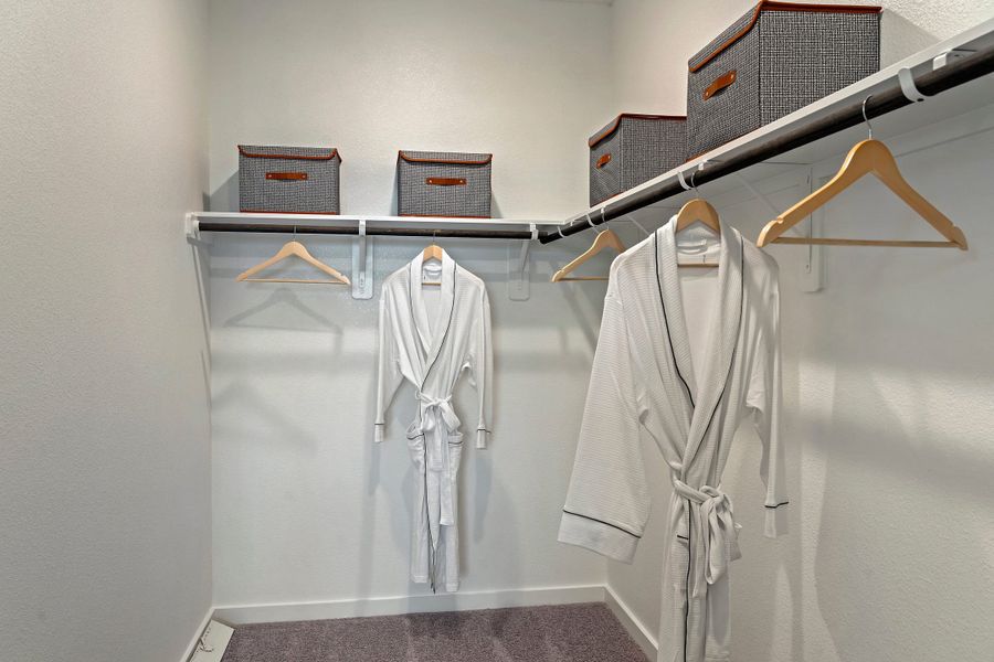 Representative interior finishes for a home built from the Tribeca by Tri Pointe Homes in Park Central, Georgetown (Image 23).