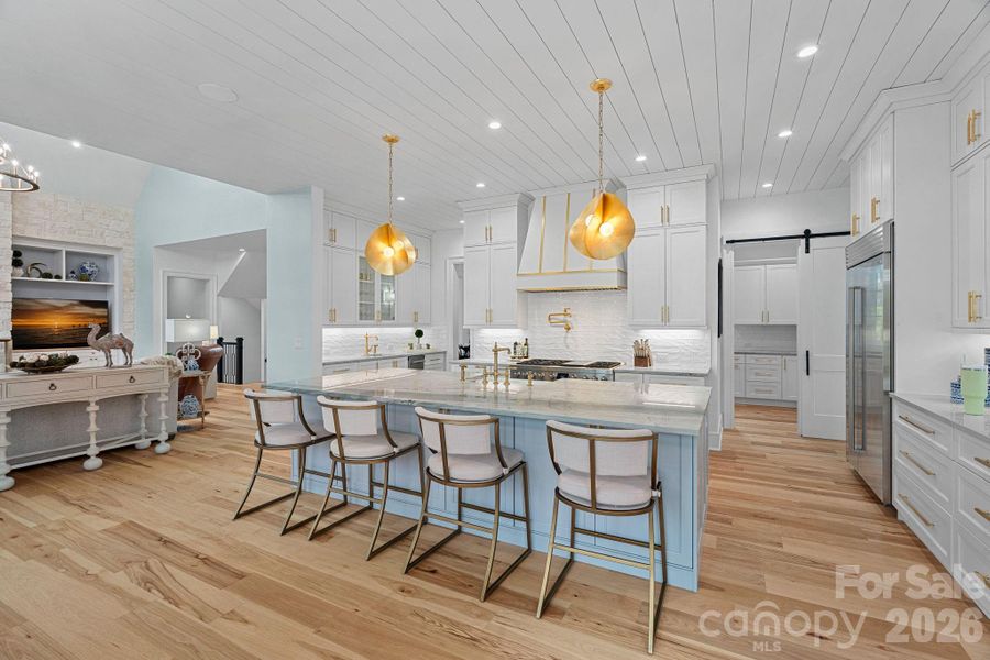 Furnished interior view inside a new home in , Clover (Image 12).