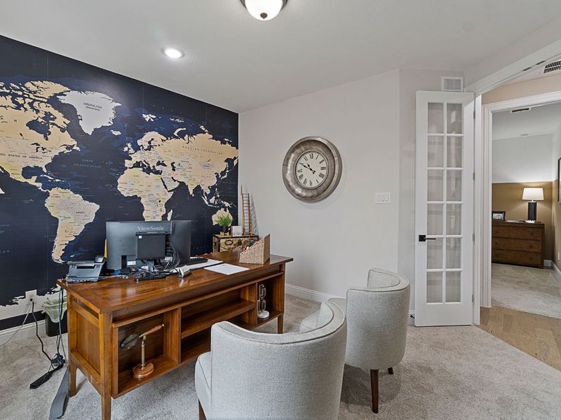 Representative furnished interior of a home built from the Middleton by Landon Homes in Lexington Frisco, Frisco (Image 34).