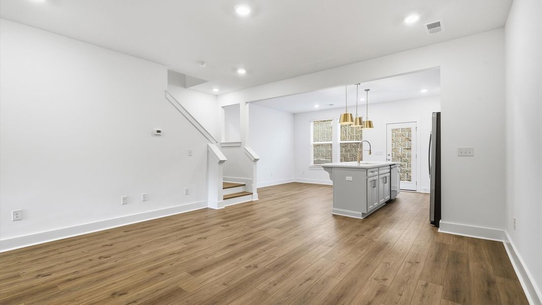 First-rate living space with tasteful hardwood floors and a functional open-concept design located in Arden, NC