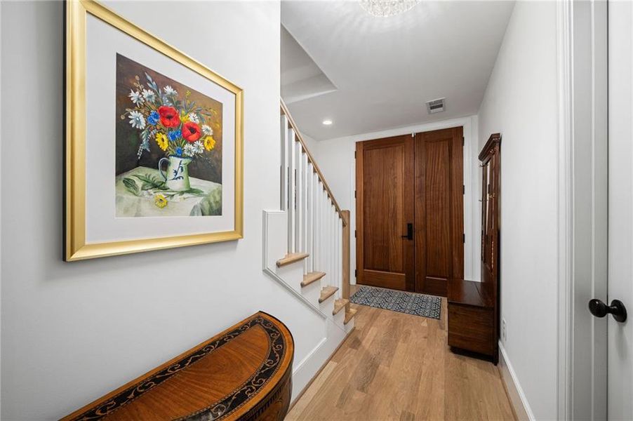Furnished interior view inside a new home in Summerhill, Atlanta (Image 10).