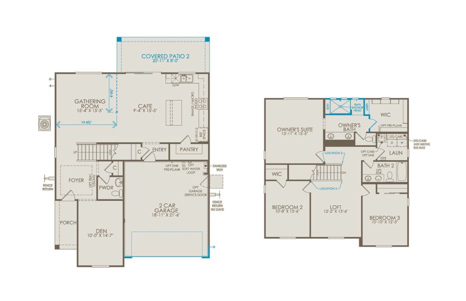 2D floor plan layout of this home in Upper Canyon, Phoenix, AZ (Image 2). 2D floor plan layout of this home in Upper Canyon, Phoenix, AZ (Image 2).