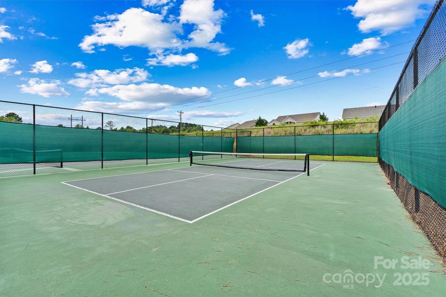 Game on! The community features well-maintained tennis and pickleball courts—perfect for friendly matches, staying active, and enjoying the outdoors with neighbors Game on! The community features well-maintained tennis and pickleball courts—perfect for friendly matches, staying active, and enjoying the outdoors with neighbors