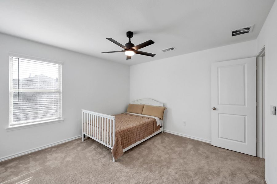 Furnished interior view inside a new home in Mavera, Conroe (Image 16).