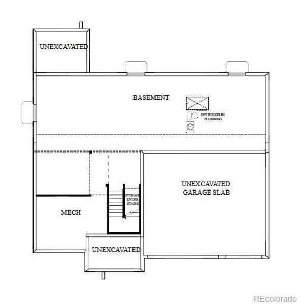 2D floor plan layout of this home in , Aurora, CO (Image 3).