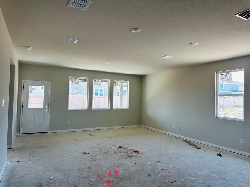 In-progress construction of a new home in Patterson Ranch, Georgetown, TX (Image 9).