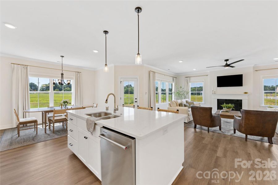 Furnished interior view inside a new home in , Waxhaw (Image 17). Furnished interior view inside a new home in , Waxhaw (Image 17).