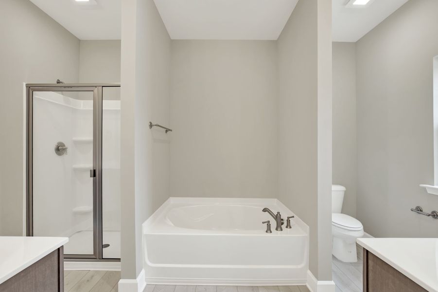 Aspen Plan Owner's Bath - Soaking Tub and Walk-in Shower