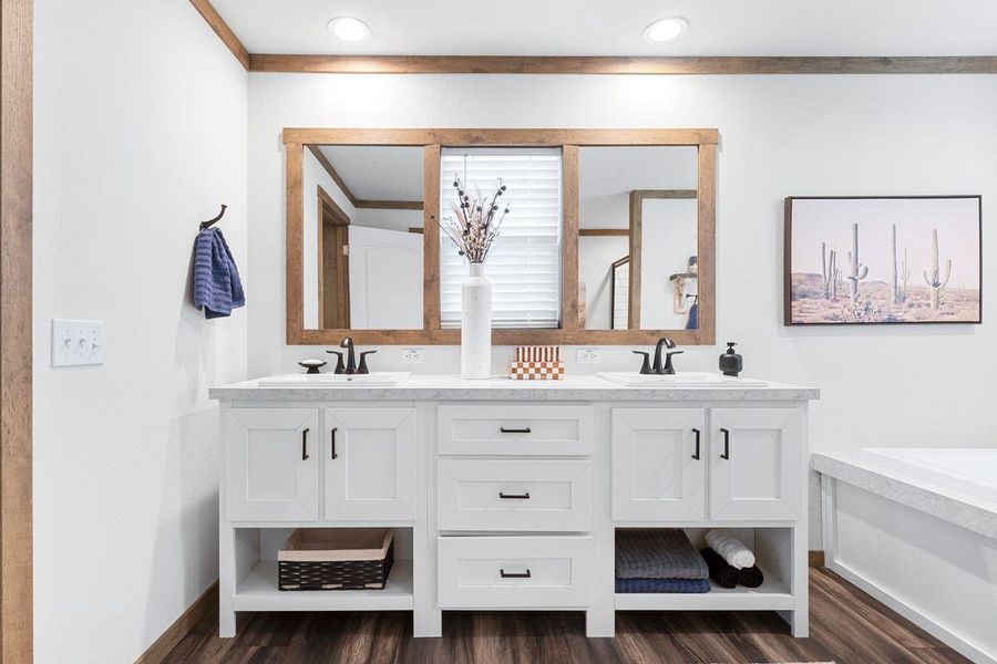 Furnished interior view inside a new home in , St. Stephen (Image 17).