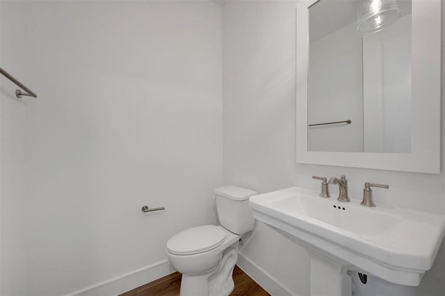 Furnished interior view inside a new home in Kreymer at the Park, Wylie (Image 9).