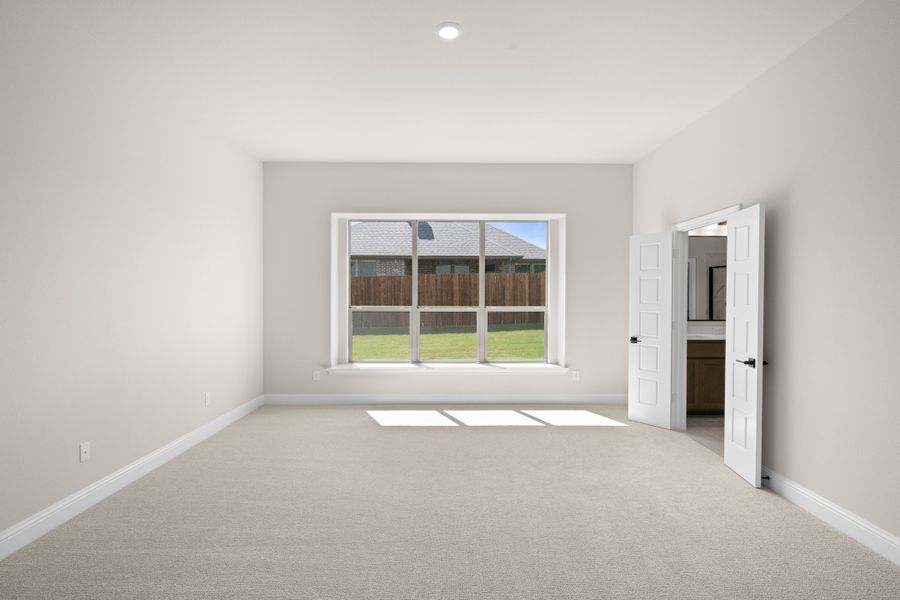 Spacious, unfurnished interior of a new home in Mockingbird Hills - Signature Series, Joshua (Image 21). Spacious, unfurnished interior of a new home in Mockingbird Hills - Signature Series, Joshua (Image 21).