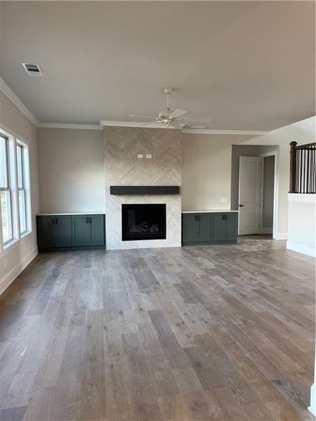 Spacious, unfurnished interior of a new home in Sierra Lake, Cumming (Image 23). Spacious, unfurnished interior of a new home in Sierra Lake, Cumming (Image 23).