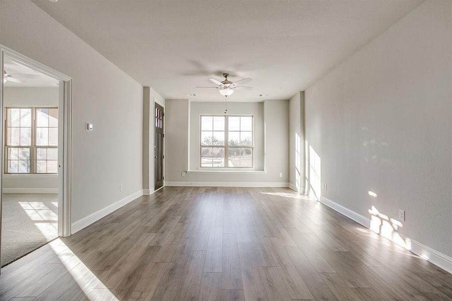 Spacious, unfurnished interior of a new home in Knight's Landing on Eden Road, Arlington (Image 37).