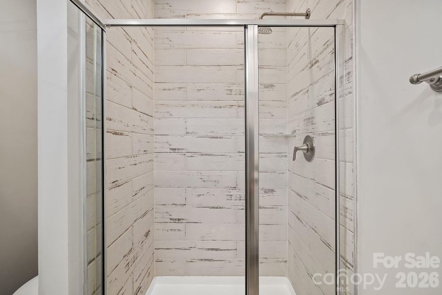 Close-up of interior finishes inside a home in , Asheville (Image 18).