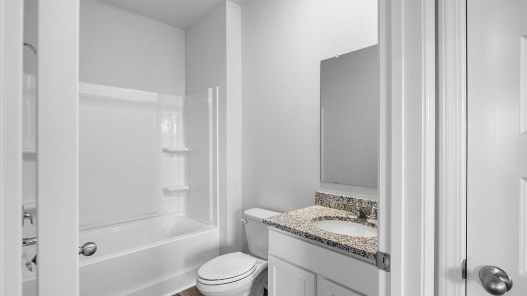 Furnished interior view inside a new home in Highland Hills, Graniteville (Image 6).
