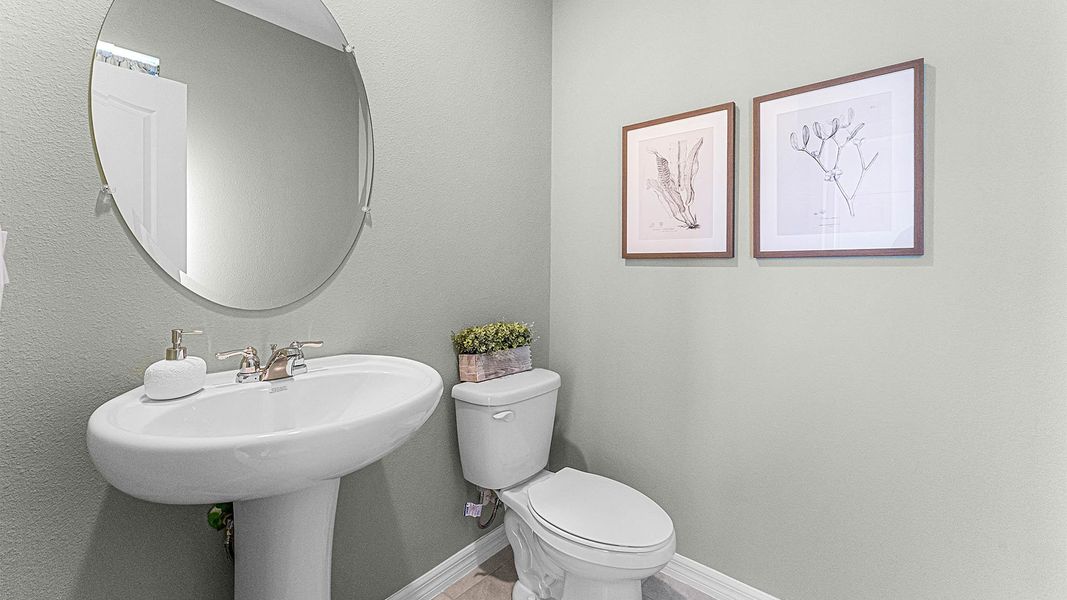 Furnished interior view inside a new home in Windrose, Apopka (Image 29).