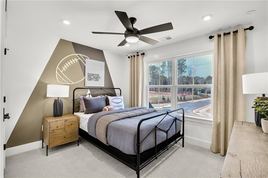 Furnished interior view inside a new home in Ashworth Estates, Powder Springs (Image 8).