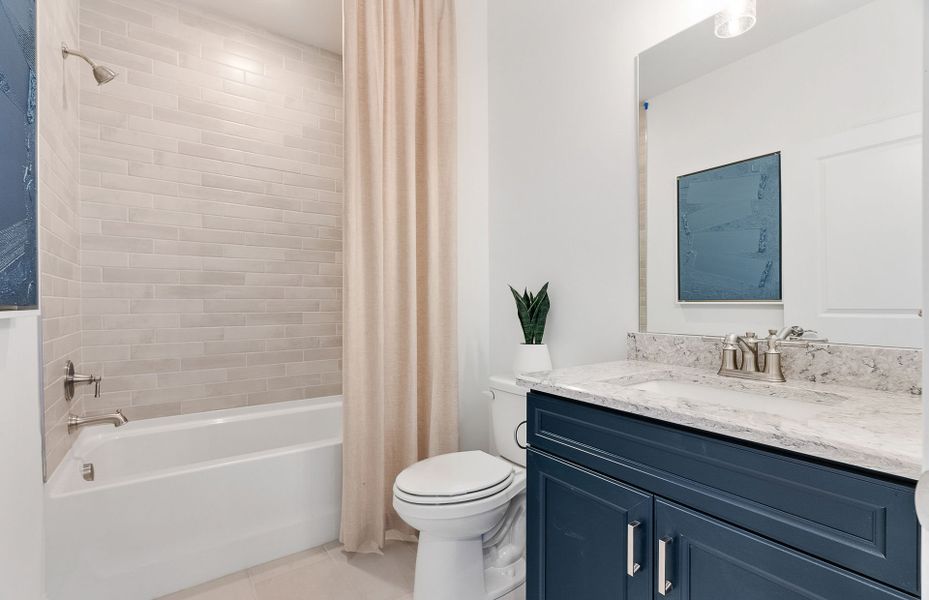 Representative furnished interior of a home built from the Mystique by John Wieland in Treymor, Mount Juliet (Image 13).