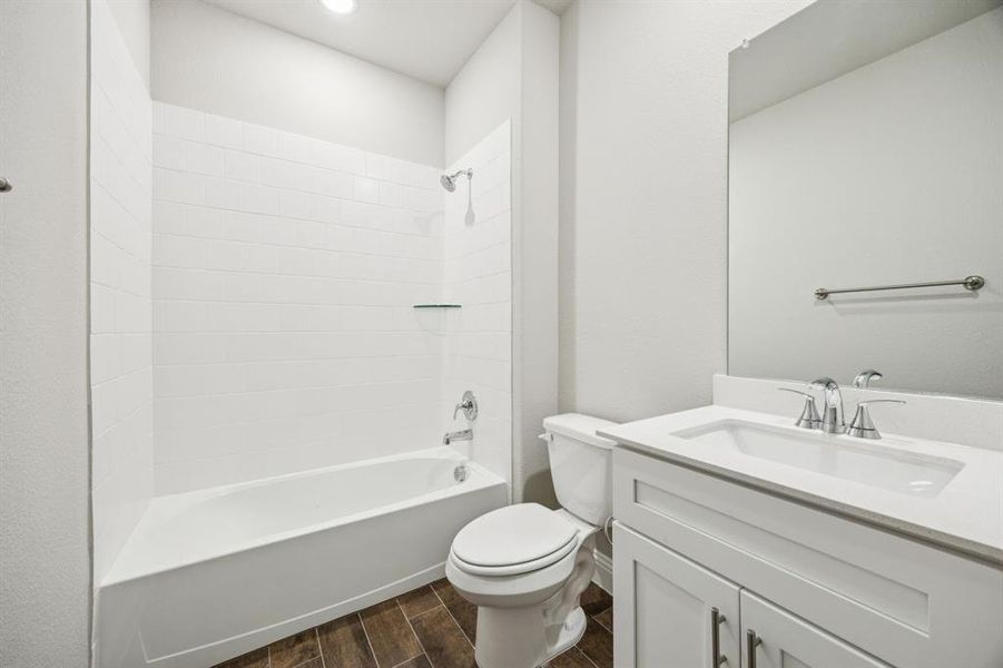 Furnished interior view inside a new home in Venetian, Weston (Image 11).