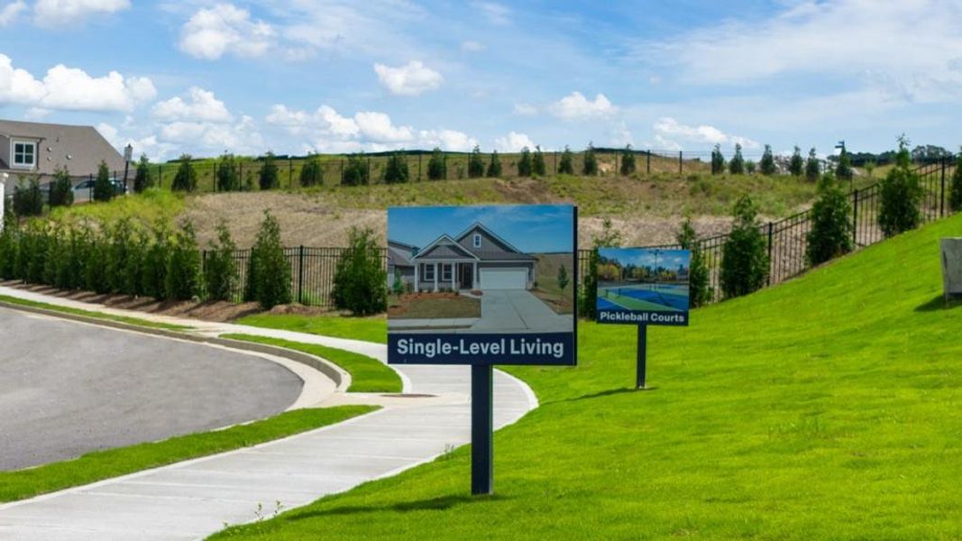 Front exterior of a new home in Hamptons at Riverwood North, Dallas, GA, highlighting curb appeal (Image 44).