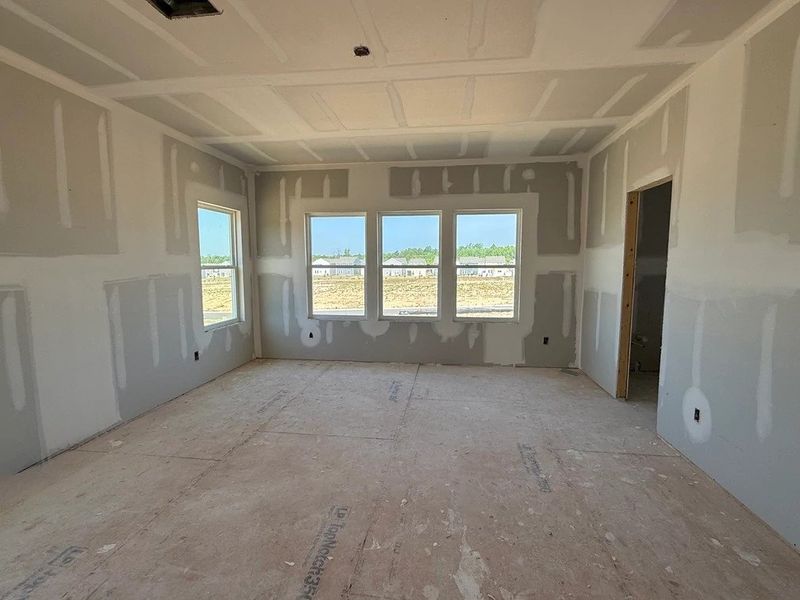 In-progress construction of a new home in The Point, Rolesville, NC (Image 18).
