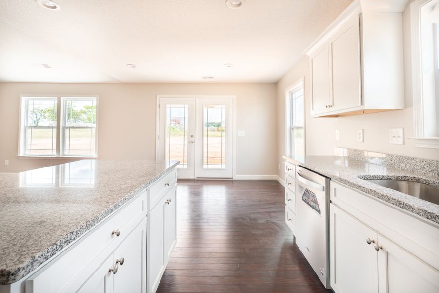 Representative furnished interior of a home built from the Sage by Enchanted Homes in Lonesome Dove, San Antonio (Image 8).