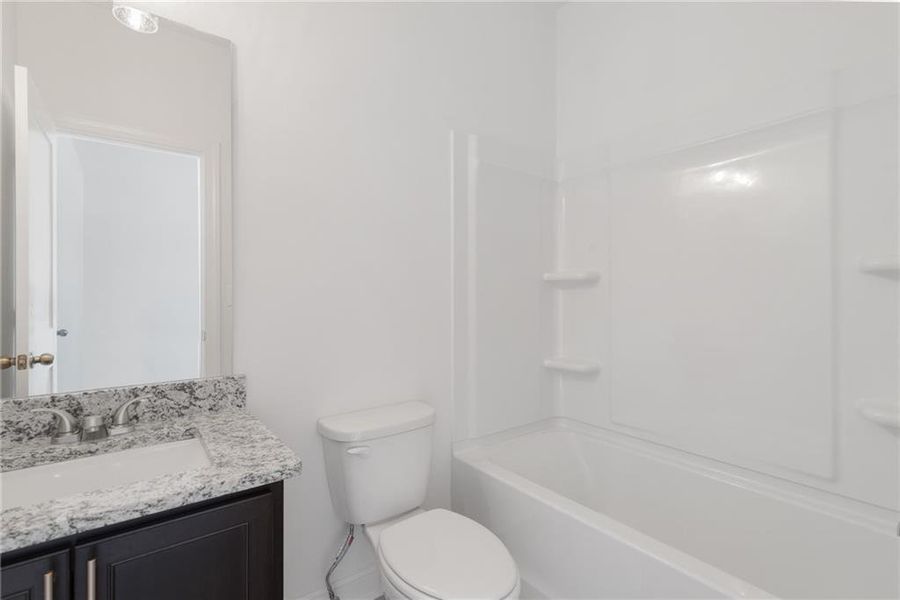 Furnished interior view inside a new home in , Buford (Image 7).