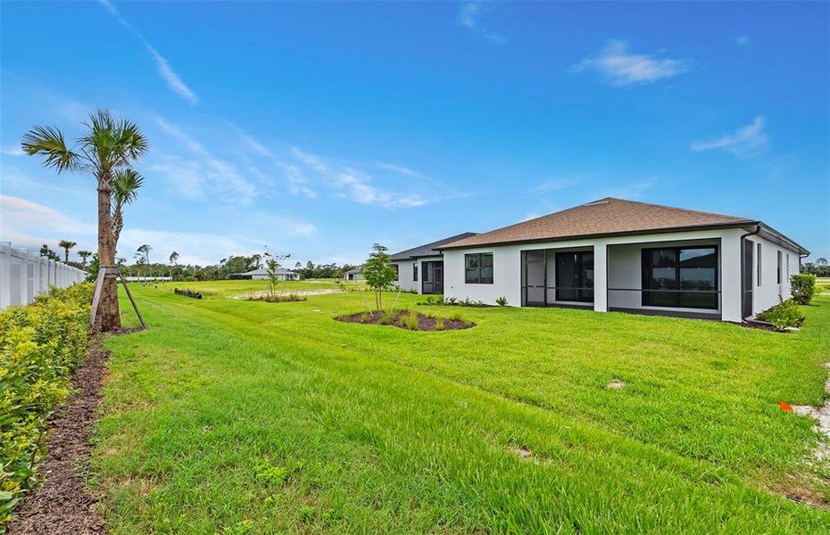 Exterior details and patio area of a home in , North Port (Image 3). Exterior details and patio area of a home in , North Port (Image 3).