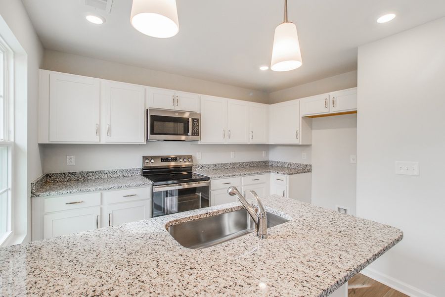 Furnished interior view inside a new home in Astoria, Columbia (Image 7).