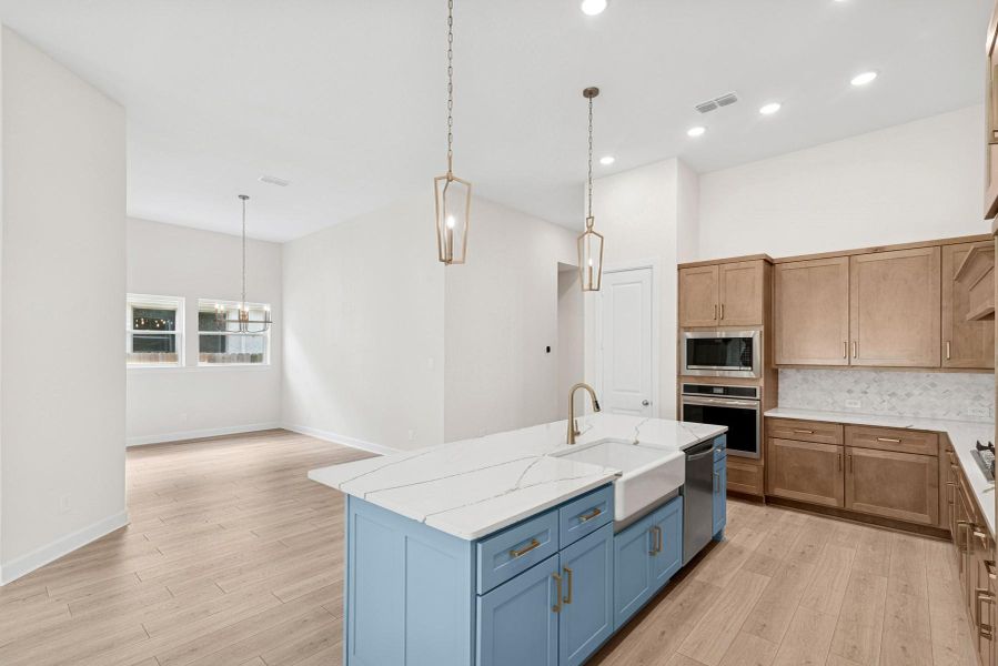 Furnished interior view inside a new home in ARTAVIA 45' Homesites, Conroe (Image 9).