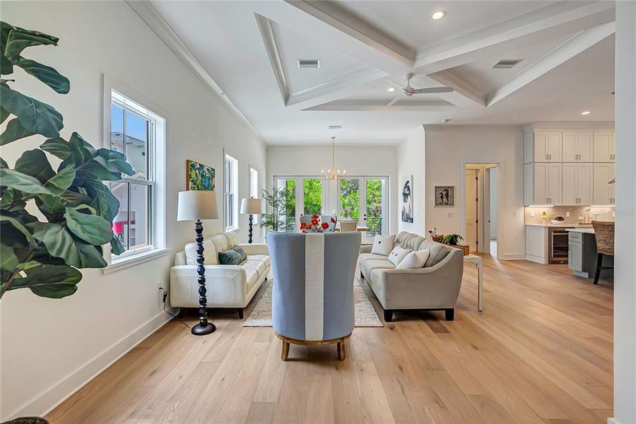 Furnished interior view inside a new home in , Tampa (Image 6).
