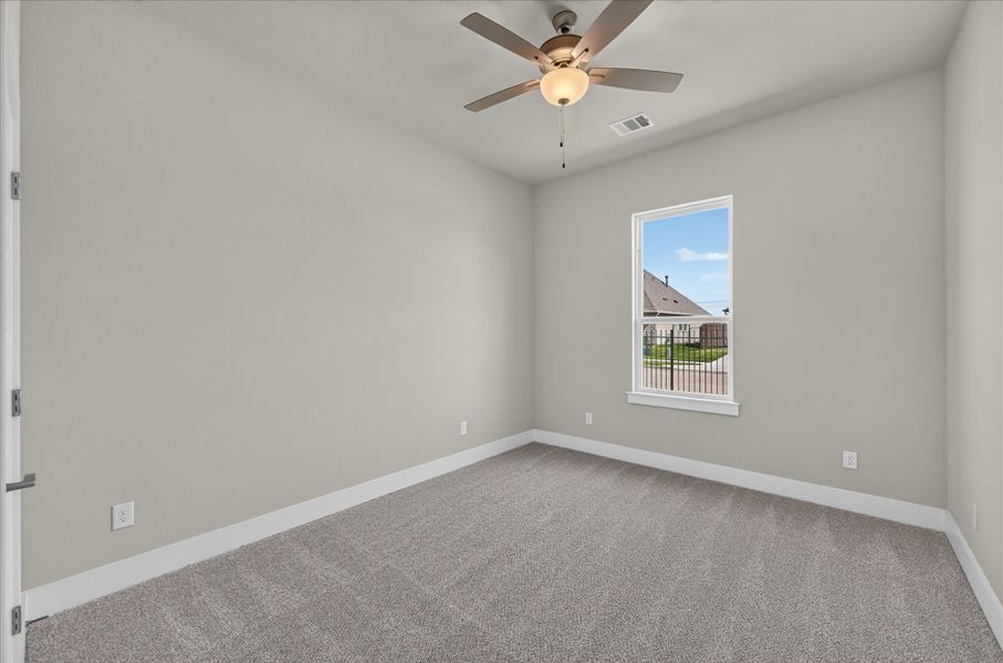 Spacious, unfurnished interior of a new home in LeTara, Haslet (Image 24).