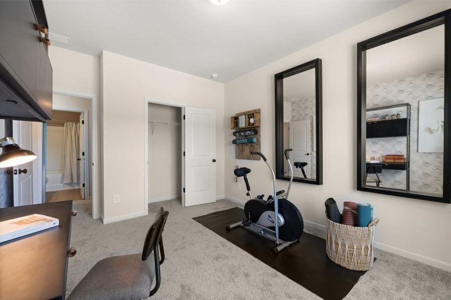 Furnished interior view inside a new home in Franklin Manor, Lawrenceville (Image 43).