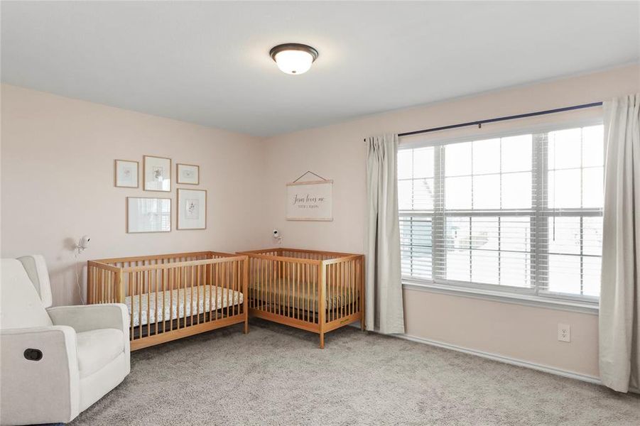 Furnished interior view inside a new home in Keeneland 40s, Aubrey (Image 8).