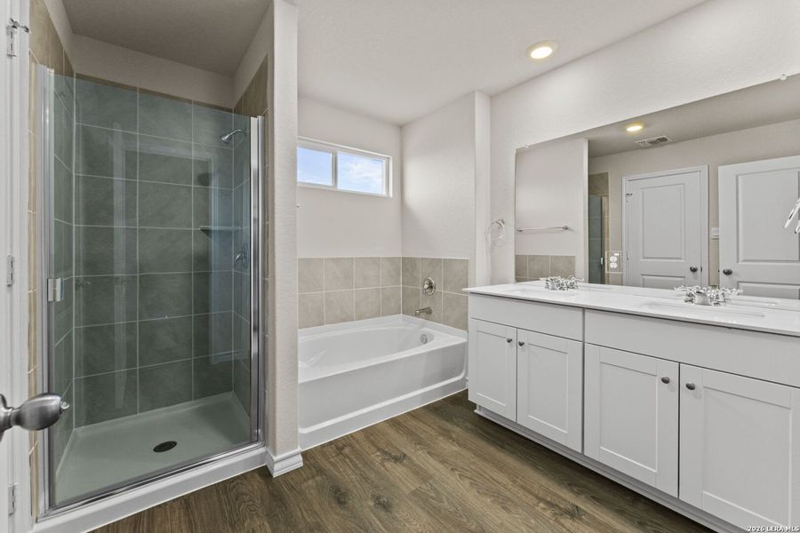 Furnished interior view inside a new home in Stonehill, San Antonio (Image 4). Furnished interior view inside a new home in Stonehill, San Antonio (Image 4).