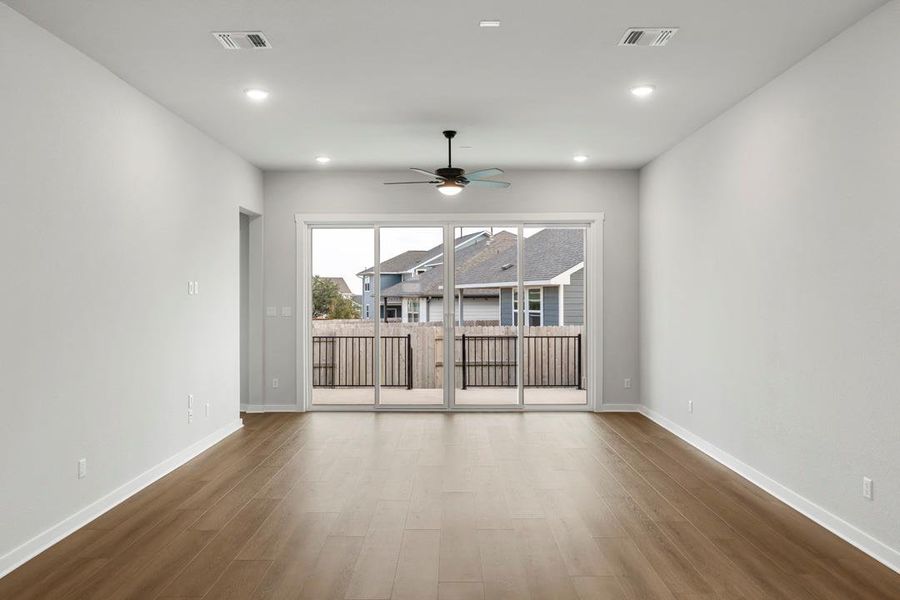 Spacious, unfurnished interior of a new home in Lariat, Liberty Hill (Image 19). Spacious, unfurnished interior of a new home in Lariat, Liberty Hill (Image 19).