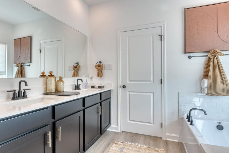 Representative furnished interior of a home built from the Gage by Ashton Woods in The Preserve at the Wilder, Adkins (Image 17). Representative furnished interior of a home built from the Gage by Ashton Woods in The Preserve at the Wilder, Adkins (Image 17).