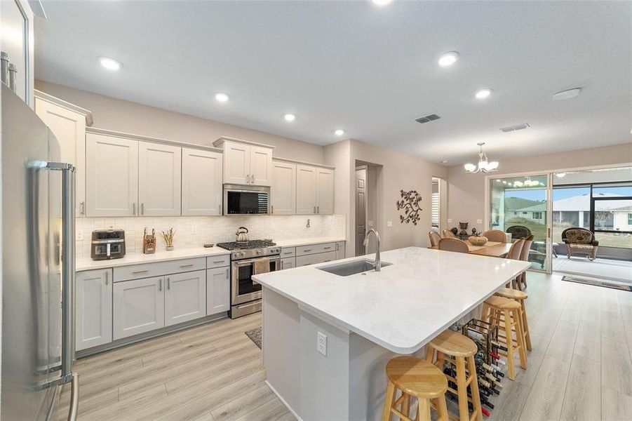 Furnished interior view inside a new home in , Ocala (Image 16).